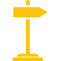 instructional design sign post icon